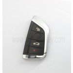 4 boutons clef intelligente coque pour BMW F Series