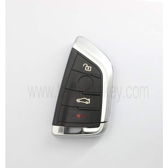 4 boutons clef intelligente coque pour BMW F Series