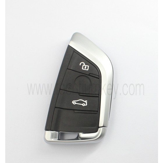 3 boutons clef intelligente coque pour BMW F Series