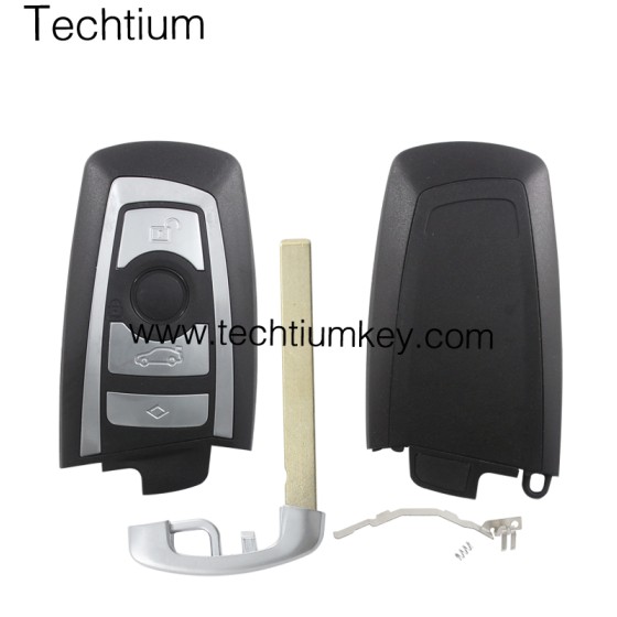 4 boutons clef intelligente coque pour BMW F Series