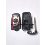 3 boutons clef intelligente coque pour BMW