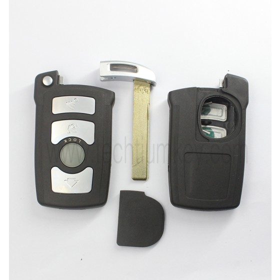 4 button smart key shell for BMW 7 series