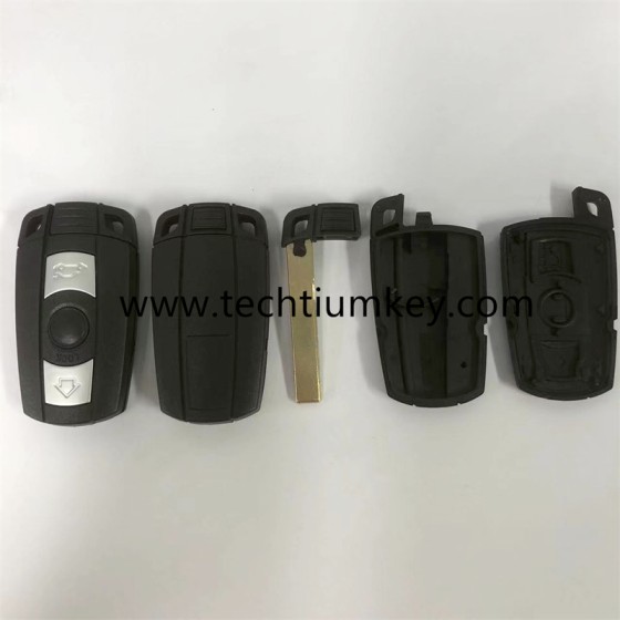 without battery clamp 3 button remote key shell for BMW