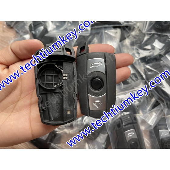 without words on back 3 button remote key shell for BMW 5 series