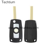 2 track blade HU92 blade 2 button remote flip key shell for BMW