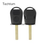 2 track blade 2 button remote key shell for BMW