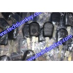 2 track blade 3 button remote key shell for BMW