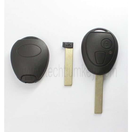 315Mhz ID33 chip Llave remota de 2 botones para BMW Mini