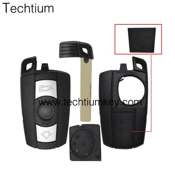 868MHz 7953&46(HITAG2) Chip CAS3 Key slot start3 boutons clé à distance pour BMW