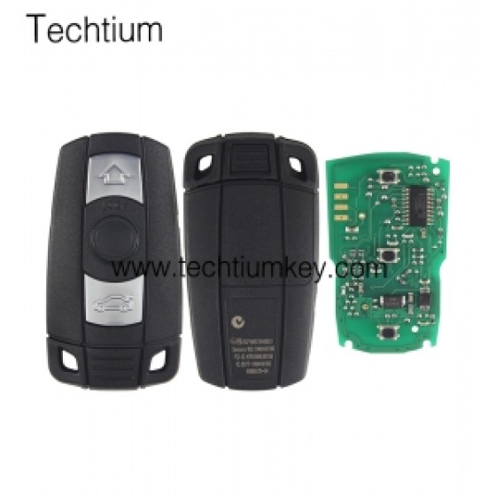 868MHz PCF7945&ID46 Chip CAS3+ keyless go and keyless entery 3 boutons clé à distance pour BMW