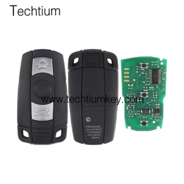 868MHz PCF7945&ID46 Chip CAS3+ keyless go and keyless entery 3 button remote key for BMW
