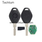 315mhz with aftermarket 7935/ID44 chip FCC:LX8FZV EWS system 4 track blade  3 button remote key for BMW
