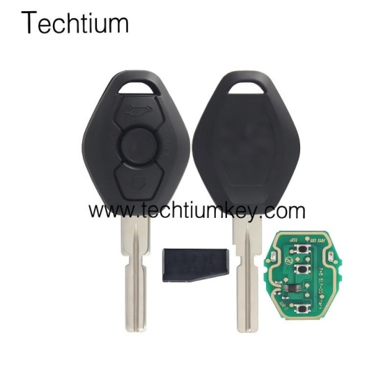315mhz with aftermarket 7935/ID44 chip FCC:LX8FZV EWS system 4 track blade  3 button remote key for BMW