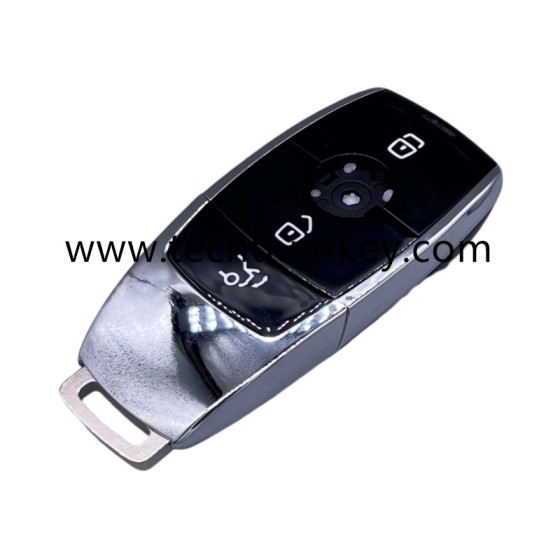 reflective material  3 button remote key shell for Mercedes Benz