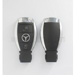 1 battery holder 2 button remote key shell for Mercedes Benz