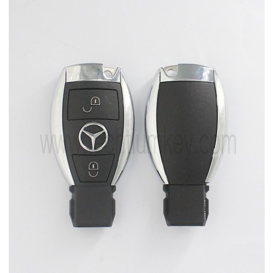 1 battery holder 2 button remote key shell for Mercedes Benz