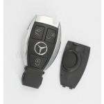 1 battery holder 3 button remote key shell for Mercedes Benz