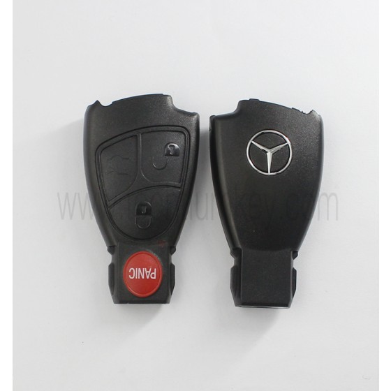 3+1  button remote key shell for Mercedes Benz