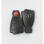 3+1  button remote key shell for Mercedes Benz