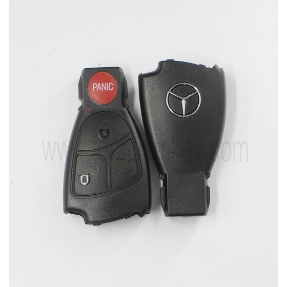 3+1  button remote key shell for Mercedes Benz