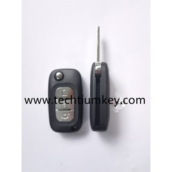 3 button remote key shell for Mercedes Benz
