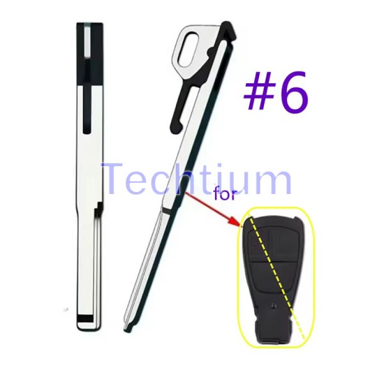 smart key blade for Mercedes Benz