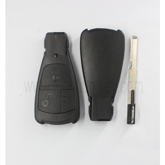 3 button remote key shell for Mercedes Benz