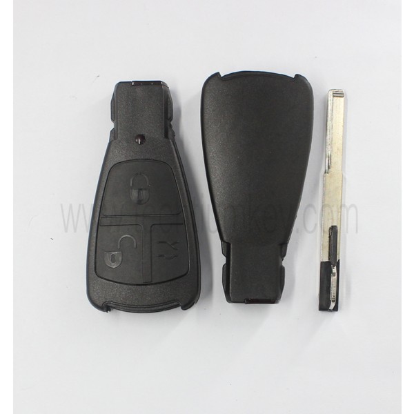3 button remote key shell for Mercedes Benz