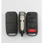 4 track blade 3+1  button remote key shell for Mercedes Benz