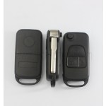 2 track blade 3 button remote key shell for Mercedes Benz