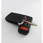 2 track blade 2+1 button remote key shell for Mercedes Benz