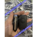 2 track blade 1 button remote key shell for Mercedes Benz
