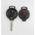 3+1 button remote key shell for Mercedes Benz