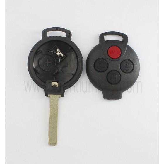 3+1 button remote key shell for Mercedes Benz