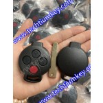 3+1 button remote key shell for Mercedes Benz