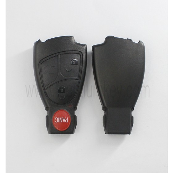 3+1 button remote key shell for Mercedes Benz