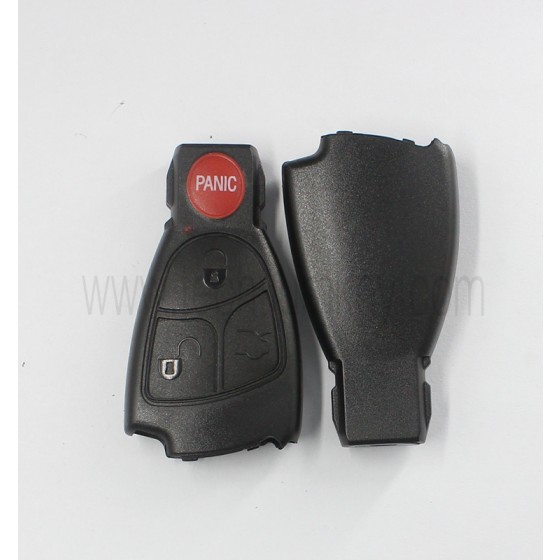 3+1 button remote key shell for Mercedes Benz