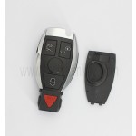 1 battery holder 3+1  button remote key shell for Mercedes Benz