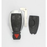 1 battery holder 3+1  button remote key shell for Mercedes Benz