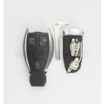 2 battery holder 3 button remote key shell for Mercedes Benz