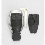 1 battery holder 3 button remote key shell for Mercedes Benz