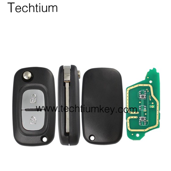 433Mhz 7961 chip ASK 2 button remote key for Mercedes Benz