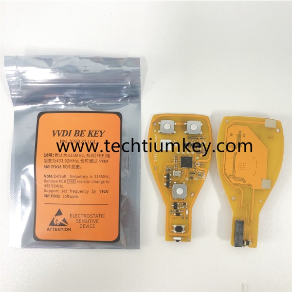 VVDI XNBZ02EN BE KEY (only PCB) no token for Mercedes Benz