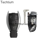433Mhz BGA (2 batteries) can be programmed repeatly 3 button remote key for Mercedes Benz
