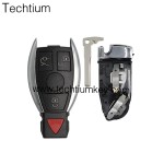 315Mhz BE=BGA=NEC (2 batteries) can be programmed repeatly 3+1 button remote key for Mercedes Benz