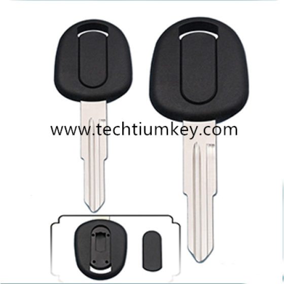 Left blade transponder key shell for Buick