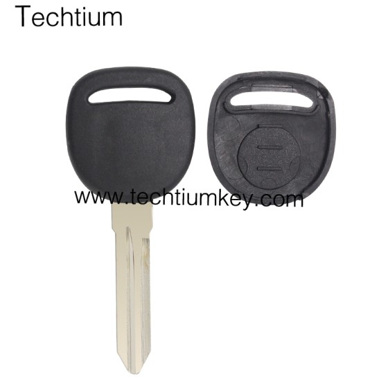 Left blade transponder key shell for Buick