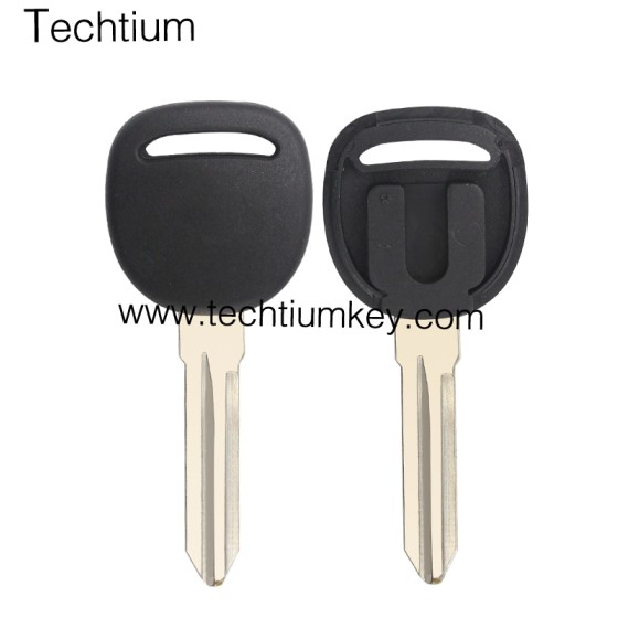Left blade transponder key shell for Buick
