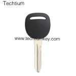 Left blade transponder key shell for Buick