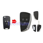 3 botones de la carcasa de la llave de vuelta remota para Buick,Chevrolet
